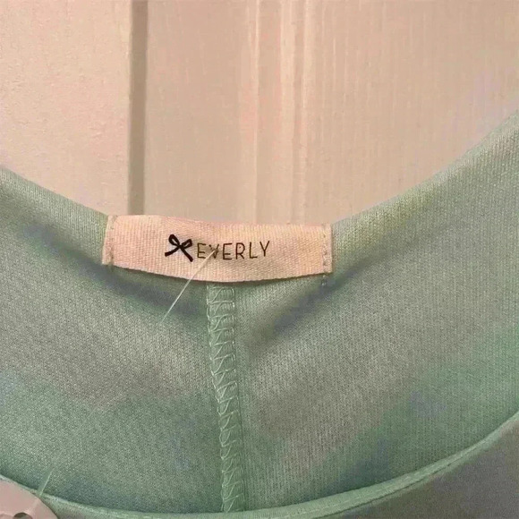 Everly Women's Sleeveless Lightweight Tank Dress Mint Green Size S - Picture 3 of 5